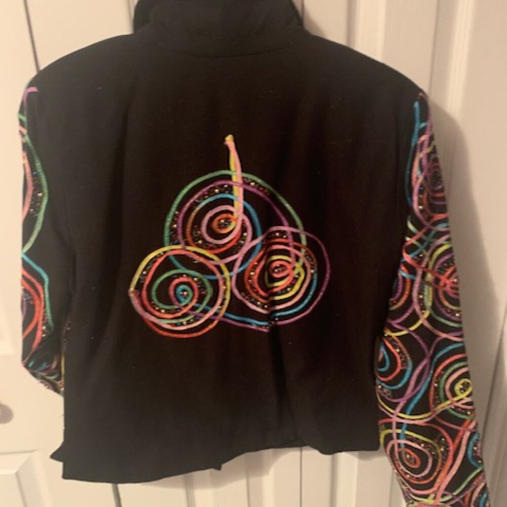 Artsy Multicolor Designer Jacket! - image 4